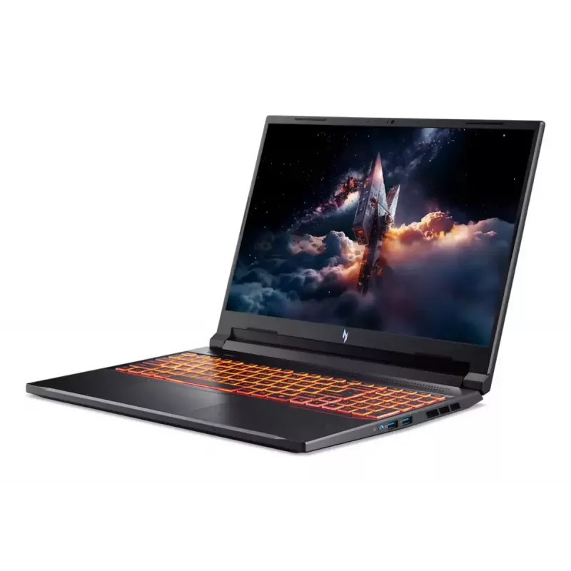 Portátil Acer Nitro V 16 AI ANV16-42-R860 — 16 inch WUXGA, AMD Ryzen 5 240 4,3 GHz, 16 GB DDR5, 1 TB SSD, NVIDIA GeForce RTX 5050, Windows 11 Home, negro