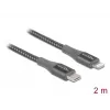 Cable de datos y carga DeLOCK USB Type-C a Lightning 86632