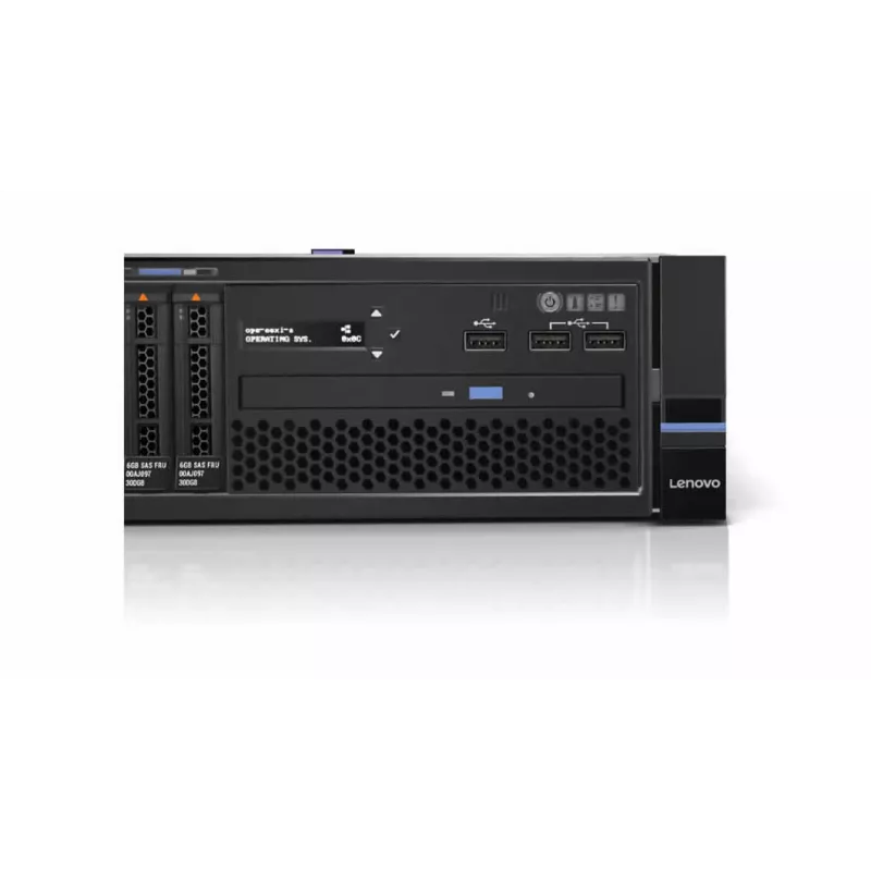 Servidor Lenovo System x3650 M5 0 GB Rack (2U) Intel® Xeon® E5 v4 E5-2620V4 2,1 GHz 16 GB DDR4-SDRAM 750 W