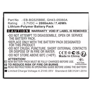 Batería para smartphone CoreParts GH43-05060A-CP 3,7V 2000mAh Li-Pol 7,40Wh