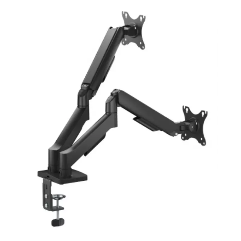 Soporte de monitor con pistón de gas eSTUFF GLB227012, regulable en altura, compatible con VESA