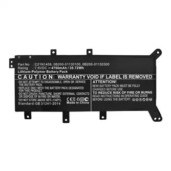 CoreParts MBXAS-BA0238 Batería de repuesto para portátil