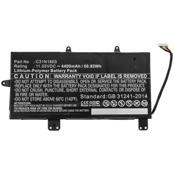 CoreParts MBXAS-BA0284 Batería de repuesto para portátil