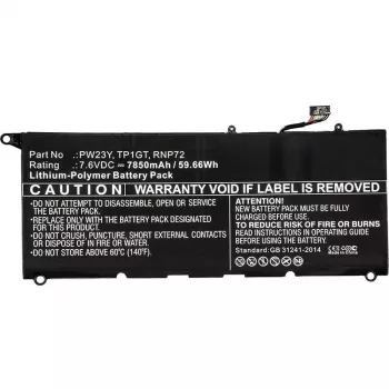CoreParts batería para portátil Dell, batería, DELL, XPS 13 9360, XPS 13 9360-D1605G