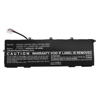 CoreParts MBXHP-BA0301 Batería para portátil HP, 7,6V, 6600mAh, 50,16Wh