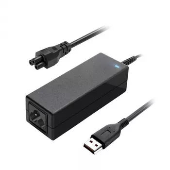 CoreParts MBXLE-AC0038 fuente de alimentación para interiores 65 W negra