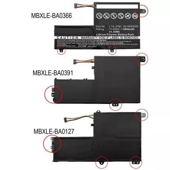 CoreParts MBXLE-BA0127 batería de repuesto para portátil