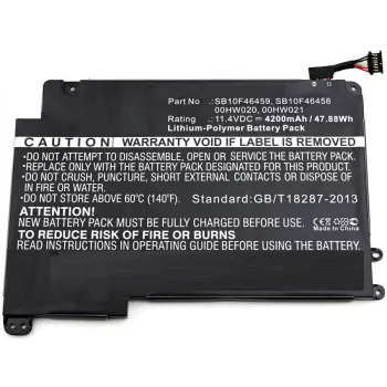 Batería para portátil CoreParts para Lenovo, batería, Lenovo, ThinkPad Yoga 460