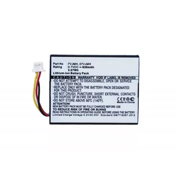 CoreParts MBXRC-BA008 batería de respaldo para dispositivo de almacenamiento de iones de litio (Li-Ion) 830 mAh