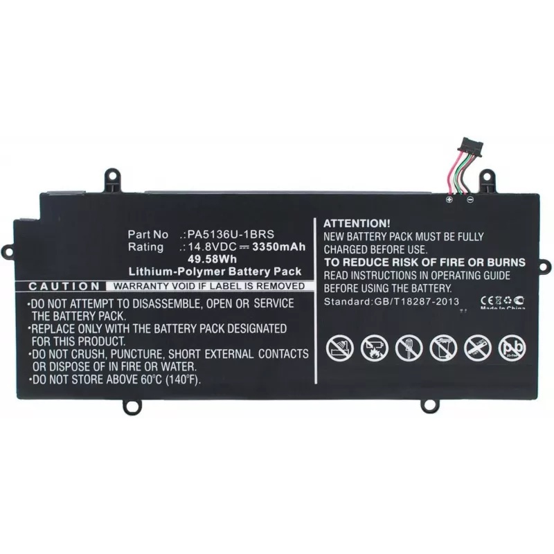 Batería para portátil CoreParts para Toshiba, batería, Toshiba, Portege Z30, Portege Z30 Ultrabook, Portege Z30-002, Portege Z30-00N004