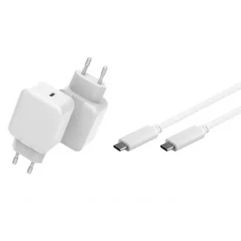 Cargador móvil universal CoreParts MBXUSB-AC0013 blanco AC carga rápida interior