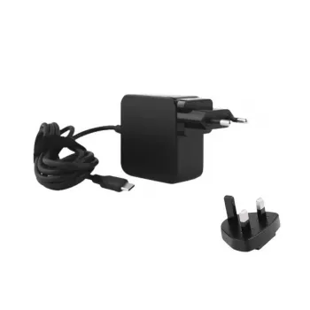 Fuente de alimentación/inversor CoreParts MBXUSBC-AC0002 interior 65 W negro