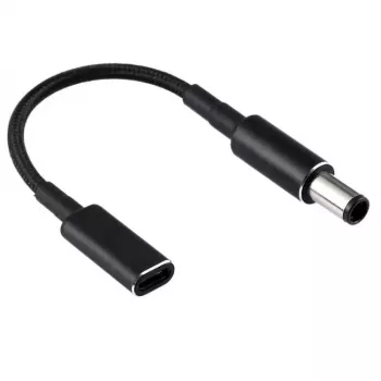 Adaptador de cable CoreParts MBXUSBC-CO0002 USB C 4.5*3.0 negro