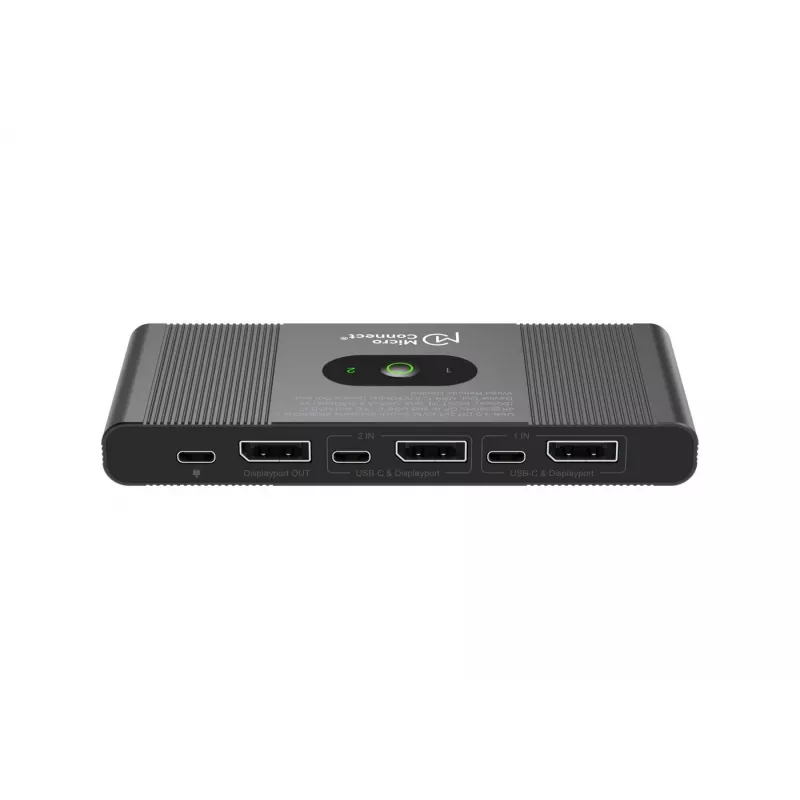 Switch KVM MicroConnect MC-DP-KVM202K 2 puertos DisplayPort