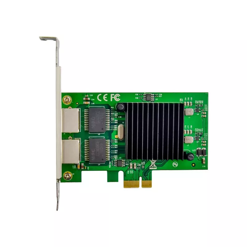 Tarjeta de red MicroConnect MC-PCIEX1-82575 PCIe x1 adaptador Ethernet Intel 82575