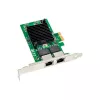 Tarjeta de red MicroConnect MC-PCIEX1-82575 PCIe x1 adaptador Ethernet Intel 82575