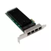 Tarjeta de red PCIe x1 MicroConnect MC-PCIEX1-82575-Q con controlador Intel 82575