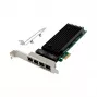 MicroConnect MC-PCIEX1-82576-Q Tarjeta de red Gigabit de cuatro puertos, PCIe x1, Intel 82576