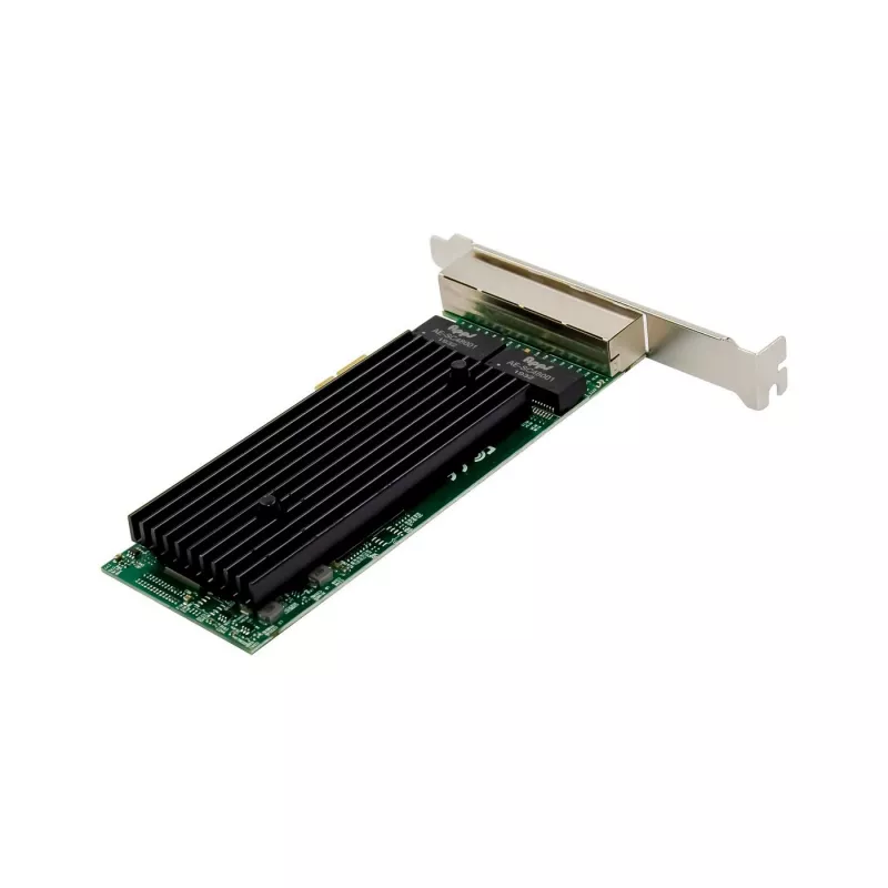 MicroConnect MC-PCIEX1-82576-Q Tarjeta de red Gigabit de cuatro puertos, PCIe x1, Intel 82576