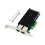 Tarjeta de red MicroConnect X550-T2 PCIe x4 doble puerto 10GbE