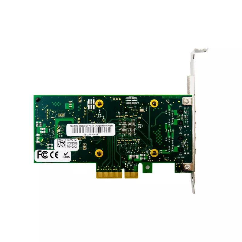 Tarjeta de red MicroConnect X550-T2 PCIe x4 doble puerto 10GbE