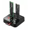 Duplicador de medios CoreParts MS-CLONER-M2-SD negro USB Type-C M.2
