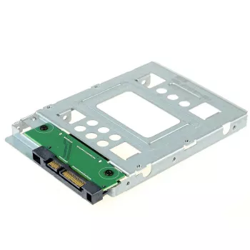 CoreParts MUXMS-00458 Soporte para HDD SAS/SATA de 2,5 a 3,5 pulgadas, acero inoxidable