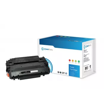 CoreParts tóner negro CE255X, 12500 páginas, negro, 1 ud.