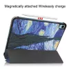 CoreParts TABX-IP10-COVER13 Funda rígida plegable en tres para iPad de 10.ª generación, estilo Starry Sky