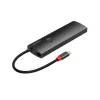 MicroConnect USB3.2CCOM20 Mini dock USB-C a HDMI, 4K 60Hz, RJ45, 3x USB-A