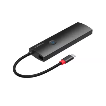MicroConnect USB3.2CCOM20 Mini dock USB-C a HDMI, 4K 60Hz, RJ45, 3x USB-A