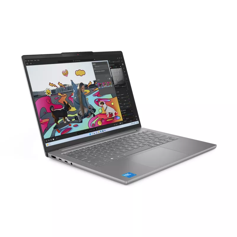 Lenovo IdeaPad Slim 5 14AKP10 Copilot+ PC AMD Ryzen™ AI 7 350 Portátil 35,6 cm (14 inch) WUXGA 24 GB DDR5-SDRAM 1 TB SSD Wi-Fi 7 (802.11be) Windows 11 Home alemán gris