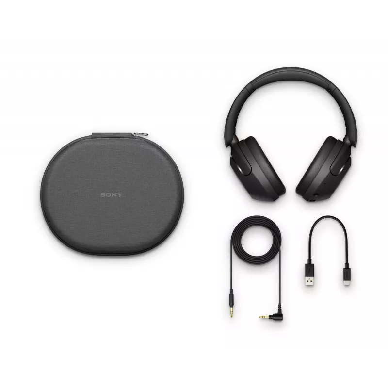 Sony WH-XB910N - Negro, inalámbrico, llamadas/música, 7 - 25000 Hz, 252 g, auriculares, negro