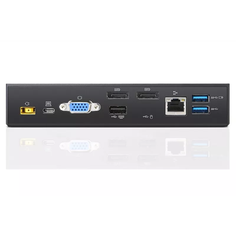 Lenovo ThinkPad USB-C con cable USB 3.2 Gen 1 Type-C negro Ethernet 90W
