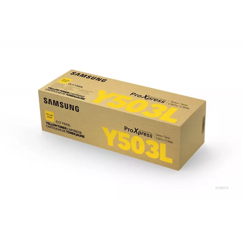 Samsung CLT-Y503L Cartucho de tóner 1 ud. Original amarillo