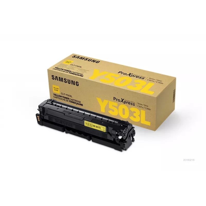 Samsung CLT-Y503L Cartucho de tóner 1 ud. Original amarillo