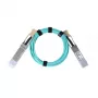 Cable de fibra óptica InfiniBand BlueOptics QSFP56–QSFP56 10 m, aqua