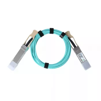 Cable de fibra óptica InfiniBand BlueOptics MFS1S00-V010E-BO QSFP56 a QSFP56, 10 m, naranja, conector macho–conector macho