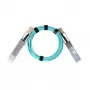 Cable de fibra óptica AOC BlueOptics P08230-001-BO QSFP56–QSFP56, 10 m, cian