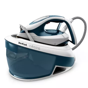 Tefal Express Power SV8111 1,8 l suela Durilium AirGlide Autoclean azul, blanco