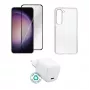Cristal protector de cubierta de cargador eSTUFF para Samsung Galaxy S25 — Marrón