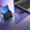 j5create JUR261 soporte lector USB™ Smart Card / CAC, USB Type-A/USB Type-C, negro, 95 g