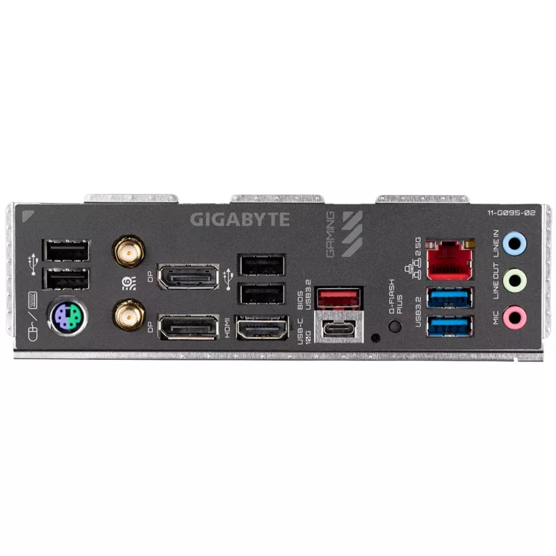 Placa base GIGABYTE B650M GAMING X AX — AMD B650, socket AM5, Micro ATX, DDR5, 4 DIMM, 2x M.2, Wi‑Fi 6E, 2.5GbE