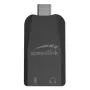 Adaptador de audio externo USB Speedlink VIGO USB — interfaz USB, conector de auriculares de 3,5 mm, negro, 8 g