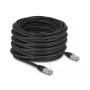 Cable de red DeLOCK RJ45 Cat.6A 20 m Negro