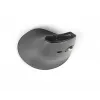 Ratón BakkerElkhuizen FastForward Pro, diestro, diseño vertical, óptico, RF Wireless + Bluetooth + USB Type-C, 5000 DPI, Negro, Gris