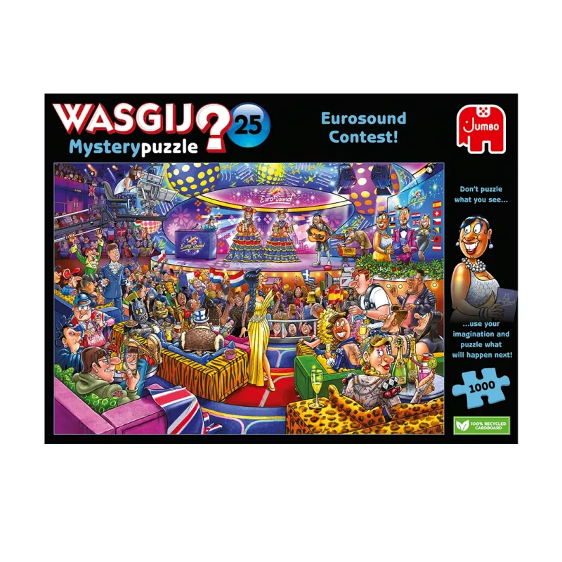 Wasgij Mystery 25 - Eurosound Contest (1000 piezas)