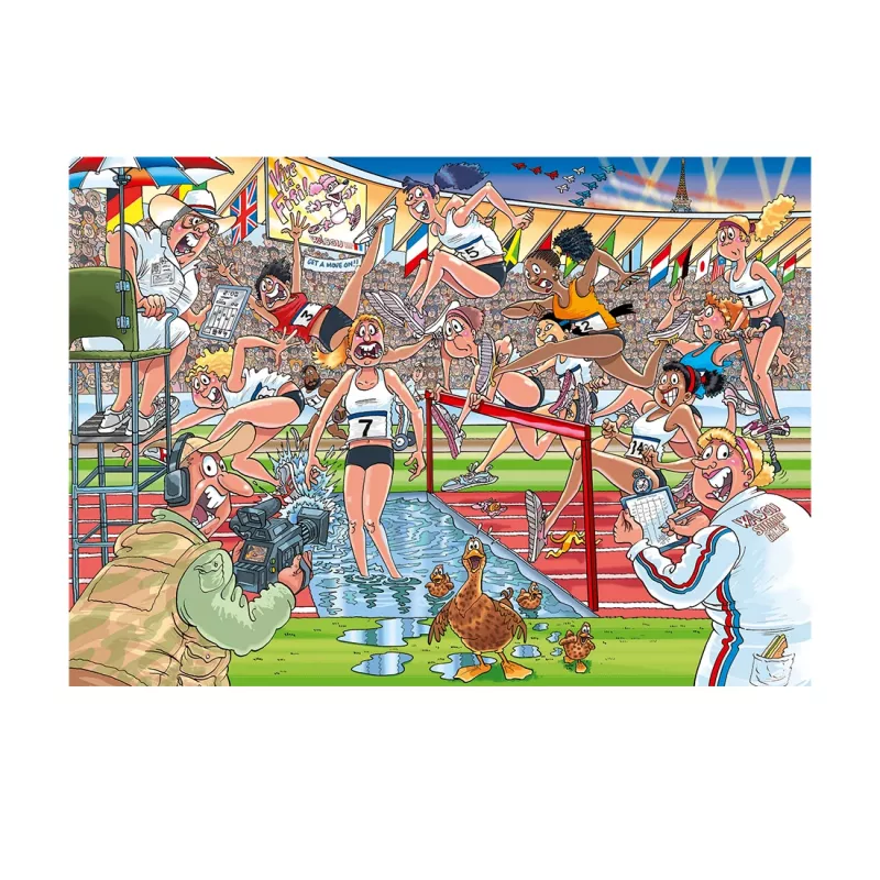 Wasgij Original 44 - Summer Games (1000 piezas)
