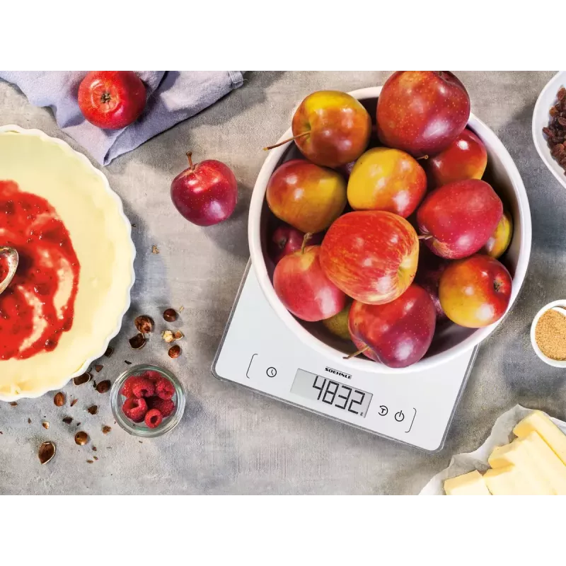 Báscula de cocina electrónica Soehnle Page Comfort 400 Blanca