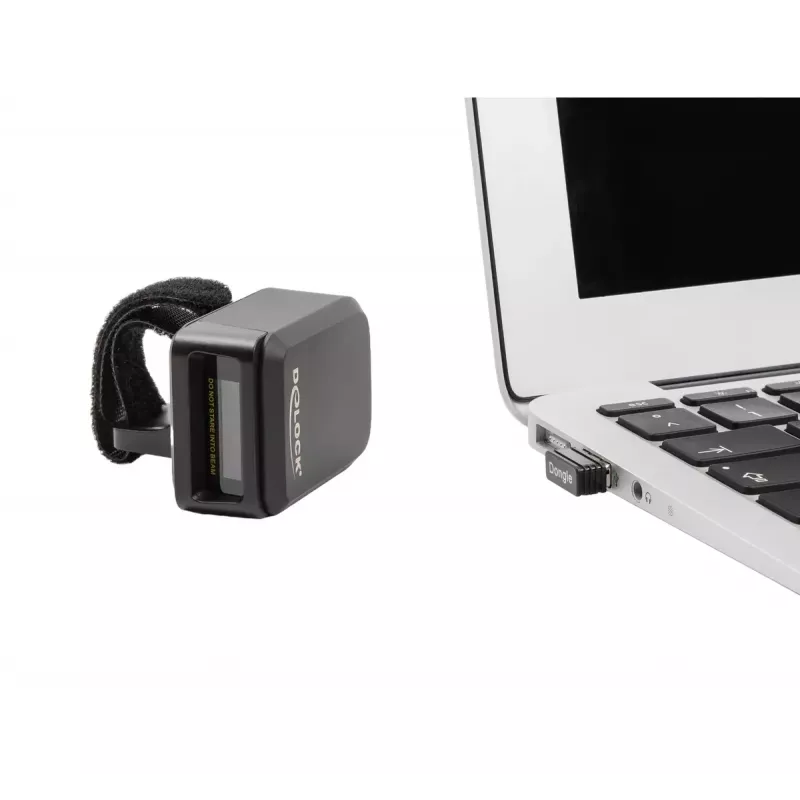 Lector de códigos de barras portátil DeLOCK 90610 1D 2D inalámbrico Bluetooth
